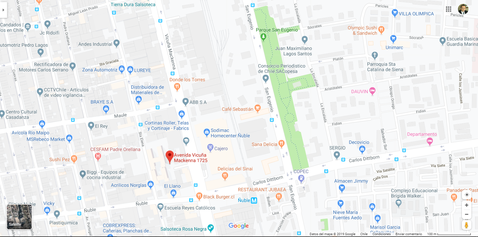 Mapa Ubicación Enerfour